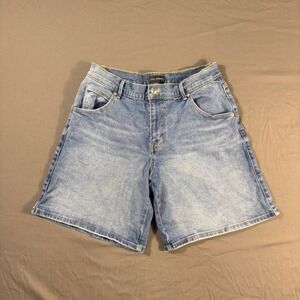 Classic Light Blue Denim Jean Shorts